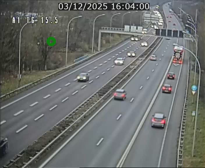 <h2>Traffic live webcam Luxembourg Munsbach - A1 direction Luxembourg - BK 15.5</h2>