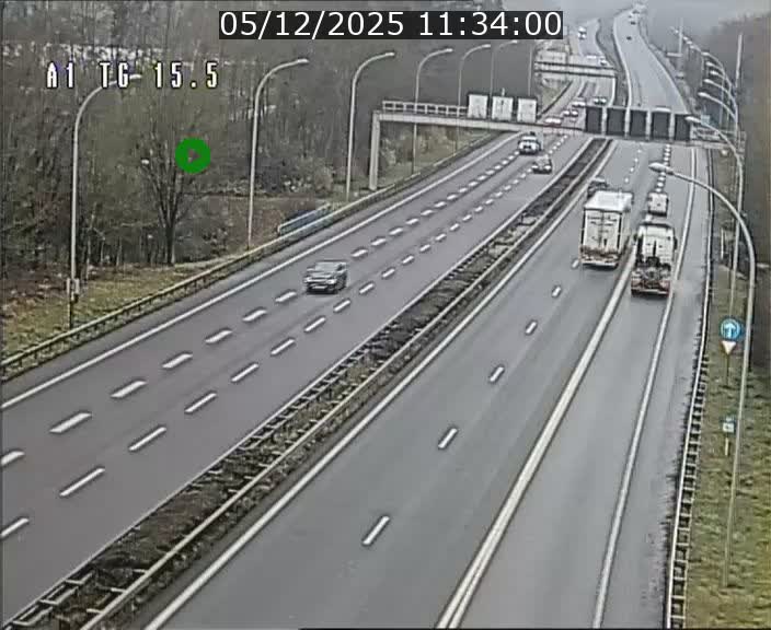<h2>Traffic live webcam Luxembourg Munsbach - A1 direction Luxembourg - BK 15.5</h2>