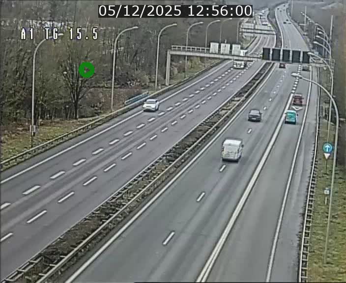 <h2>Traffic live webcam Luxembourg Munsbach - A1 direction Luxembourg - BK 15.5</h2>