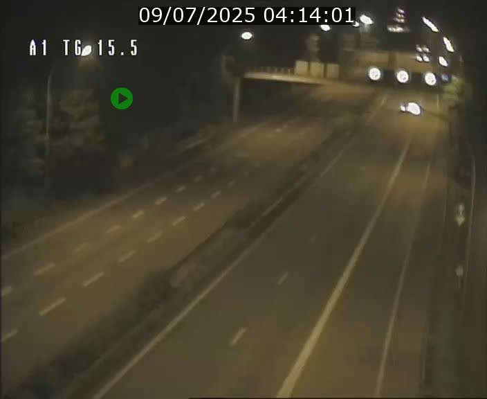 Traffic live webcam Luxembourg Munsbach - A1 direction Luxembourg - BK 15.5