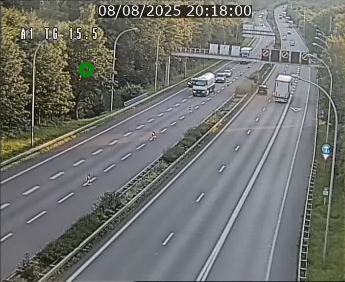 <h2>Traffic live webcam Luxembourg Munsbach - A1 direction Luxembourg - BK 15.5</h2>