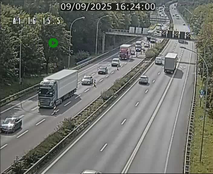 <h2>Traffic live webcam Luxembourg Munsbach - A1 direction Luxembourg - BK 15.5</h2>
