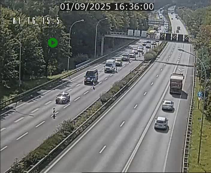 <h2>Traffic live webcam Luxembourg Munsbach - A1 direction Luxembourg - BK 15.5</h2>