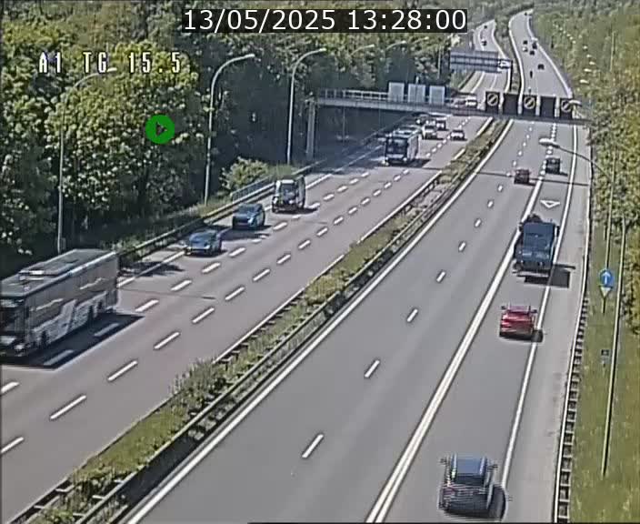 <h2>Traffic live webcam Luxembourg Munsbach - A1 direction Luxembourg - BK 15.5</h2>