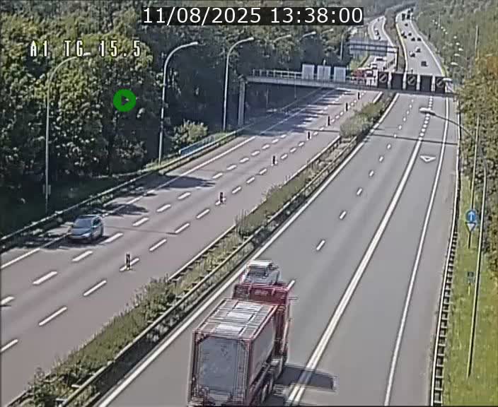 <h2>Traffic live webcam Luxembourg Munsbach - A1 direction Luxembourg - BK 15.5</h2>