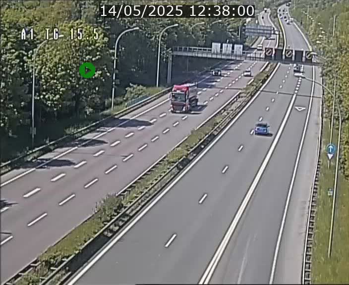 <h2>Traffic live webcam Luxembourg Munsbach - A1 direction Luxembourg - BK 15.5</h2>