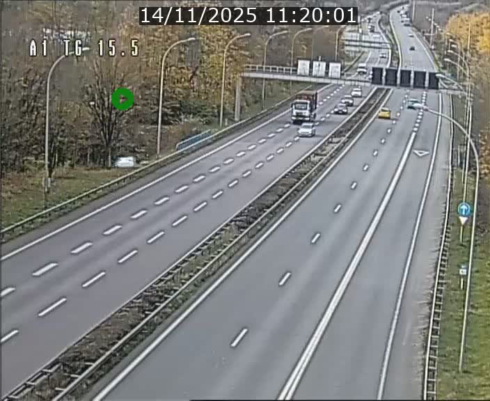 <h2>Traffic live webcam Luxembourg Munsbach - A1 direction Luxembourg - BK 15.5</h2>