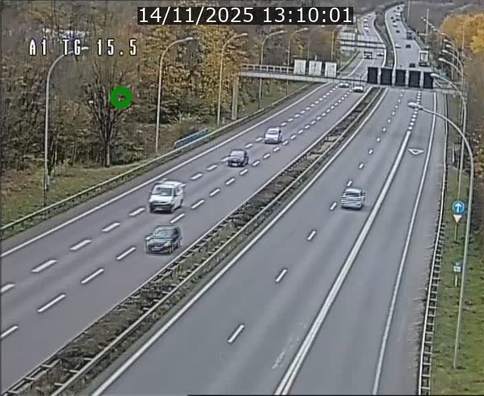 <h2>Traffic live webcam Luxembourg Munsbach - A1 direction Luxembourg - BK 15.5</h2>