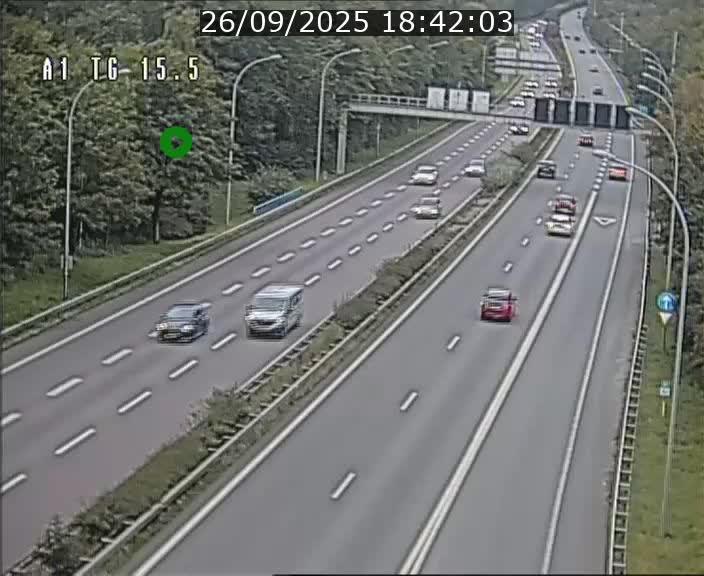 <h2>Traffic live webcam Luxembourg Munsbach - A1 direction Luxembourg - BK 15.5</h2>