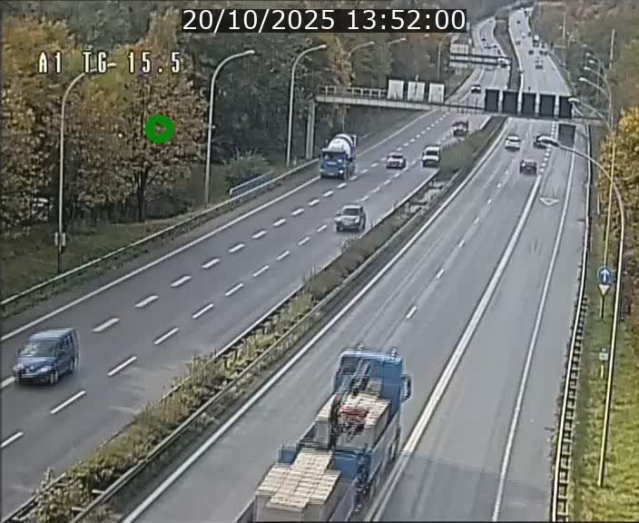 <h2>Traffic live webcam Luxembourg Munsbach - A1 direction Luxembourg - BK 15.5</h2>