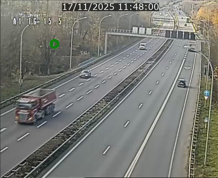 <h2>Traffic live webcam Luxembourg Munsbach - A1 direction Luxembourg - BK 15.5</h2>