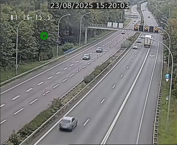 <h2>Traffic live webcam Luxembourg Munsbach - A1 direction Luxembourg - BK 15.5</h2>
