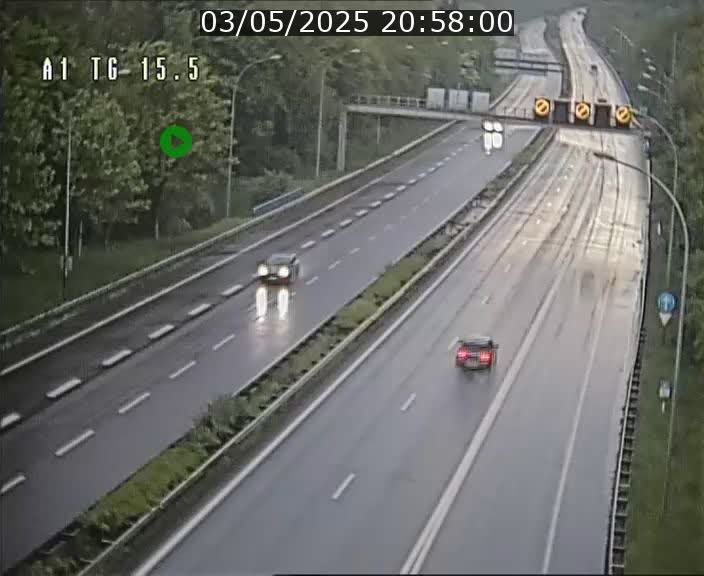 Traffic live webcam Luxembourg Munsbach - A1 direction Luxembourg - BK 15.5