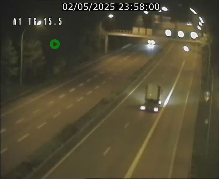 Traffic live webcam Luxembourg Munsbach - A1 direction Luxembourg - BK 15.5
