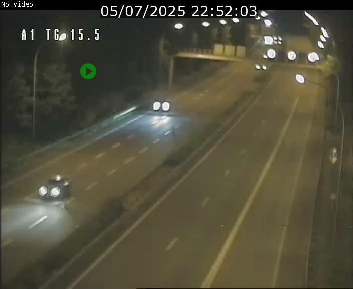 Traffic live webcam Luxembourg Munsbach - A1 direction Luxembourg - BK 15.5