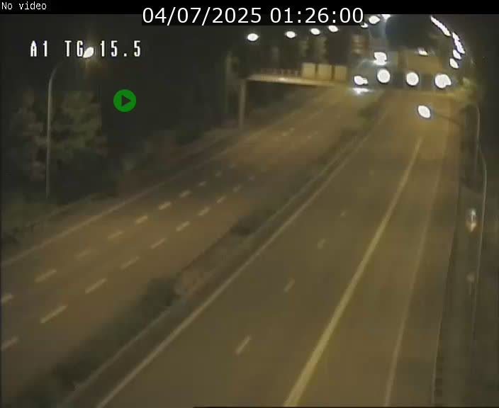 Traffic live webcam Luxembourg Munsbach - A1 direction Luxembourg - BK 15.5