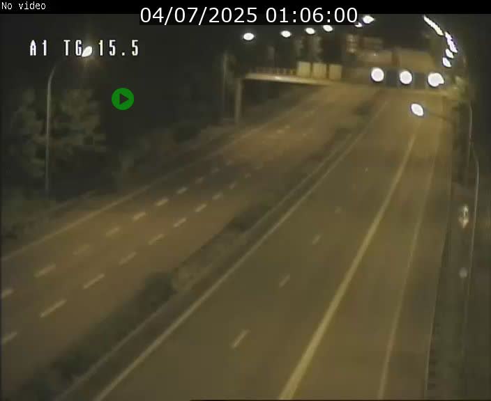 Traffic live webcam Luxembourg Munsbach - A1 direction Luxembourg - BK 15.5
