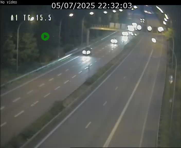 Traffic live webcam Luxembourg Munsbach - A1 direction Luxembourg - BK 15.5