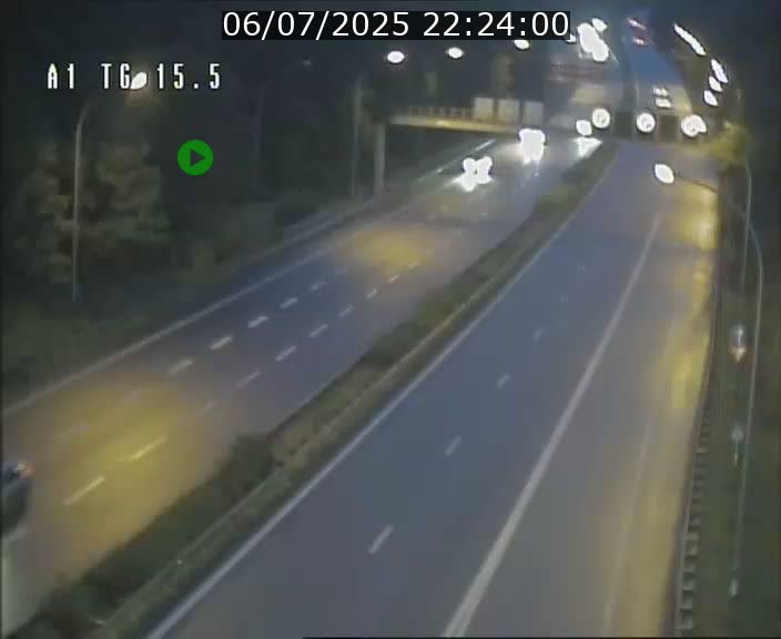 Traffic live webcam Luxembourg Munsbach - A1 direction Luxembourg - BK 15.5