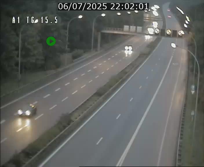 Traffic live webcam Luxembourg Munsbach - A1 direction Luxembourg - BK 15.5