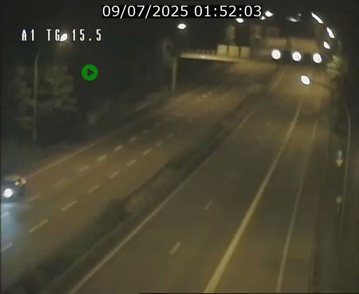 Traffic live webcam Luxembourg Munsbach - A1 direction Luxembourg - BK 15.5