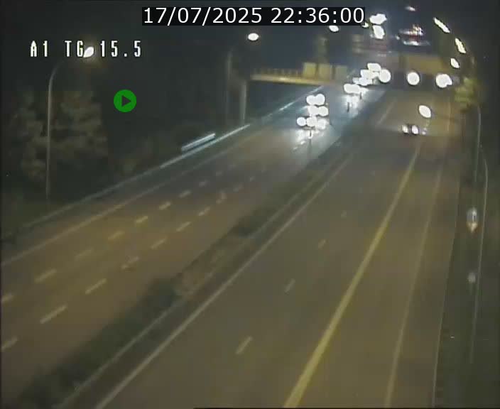 Traffic live webcam Luxembourg Munsbach - A1 direction Luxembourg - BK 15.5