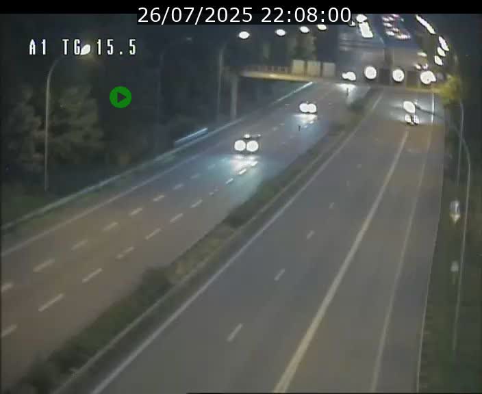 Traffic live webcam Luxembourg Munsbach - A1 direction Luxembourg - BK 15.5