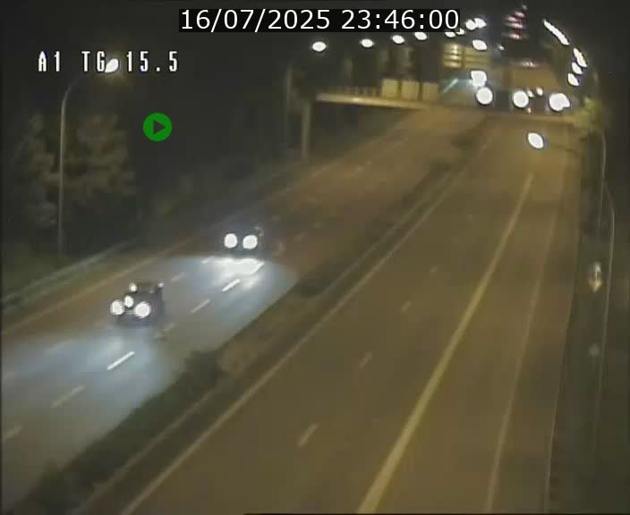 Traffic live webcam Luxembourg Munsbach - A1 direction Luxembourg - BK 15.5
