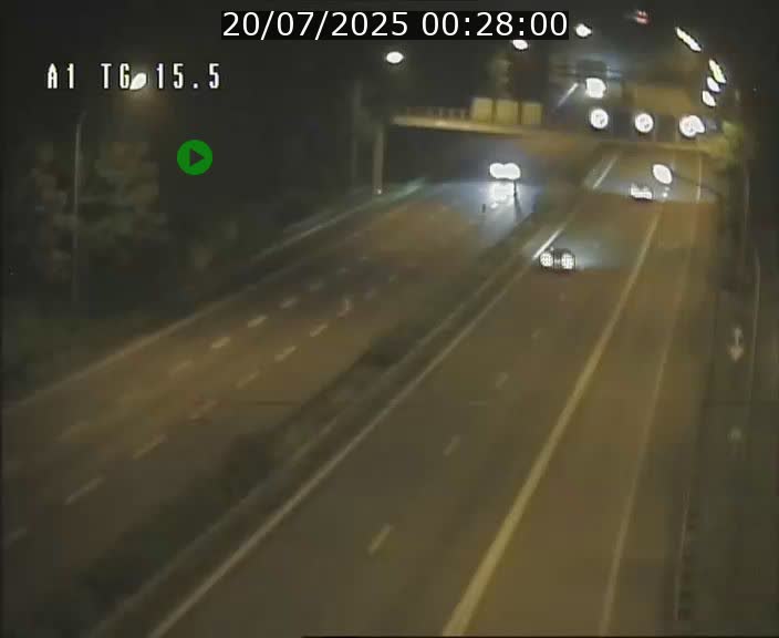 Traffic live webcam Luxembourg Munsbach - A1 direction Luxembourg - BK 15.5