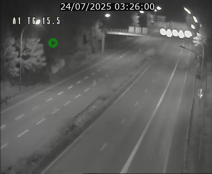 Traffic live webcam Luxembourg Munsbach - A1 direction Luxembourg - BK 15.5