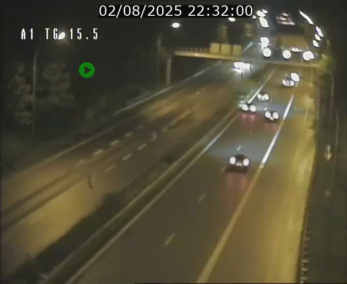 Traffic live webcam Luxembourg Munsbach - A1 direction Luxembourg - BK 15.5