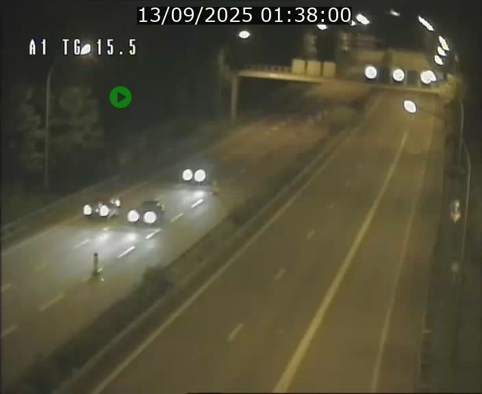 Traffic live webcam Luxembourg Munsbach - A1 direction Luxembourg - BK 15.5
