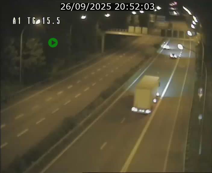 Traffic live webcam Luxembourg Munsbach - A1 direction Luxembourg - BK 15.5