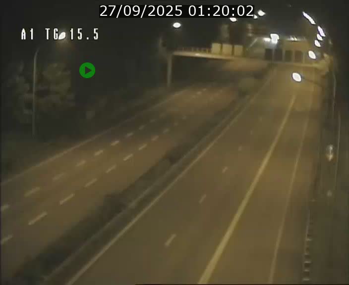 Traffic live webcam Luxembourg Munsbach - A1 direction Luxembourg - BK 15.5
