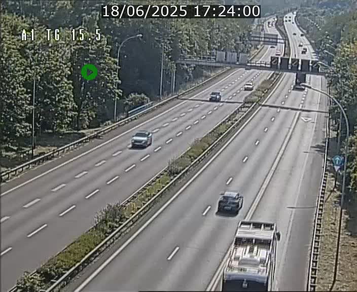 <h2>Traffic live webcam Luxembourg Munsbach - A1 direction Luxembourg - BK 15.5</h2>