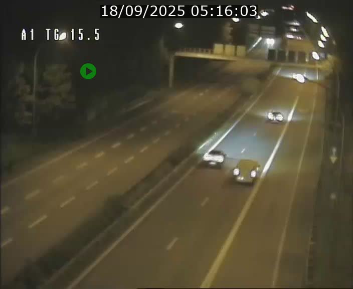 Traffic live webcam Luxembourg Munsbach - A1 direction Luxembourg - BK 15.5