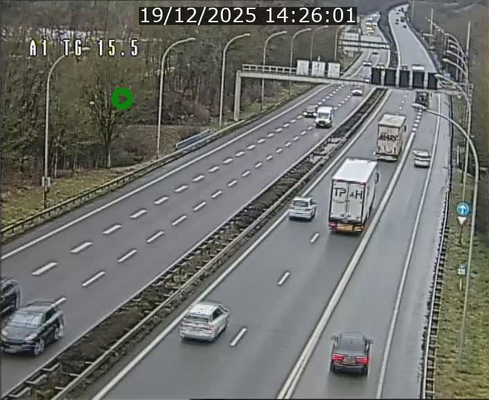 <h2>Traffic live webcam Luxembourg Munsbach - A1 direction Luxembourg - BK 15.5</h2>