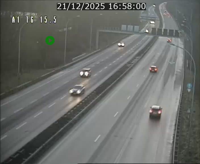 Traffic live webcam Luxembourg Munsbach - A1 direction Luxembourg - BK 15.5