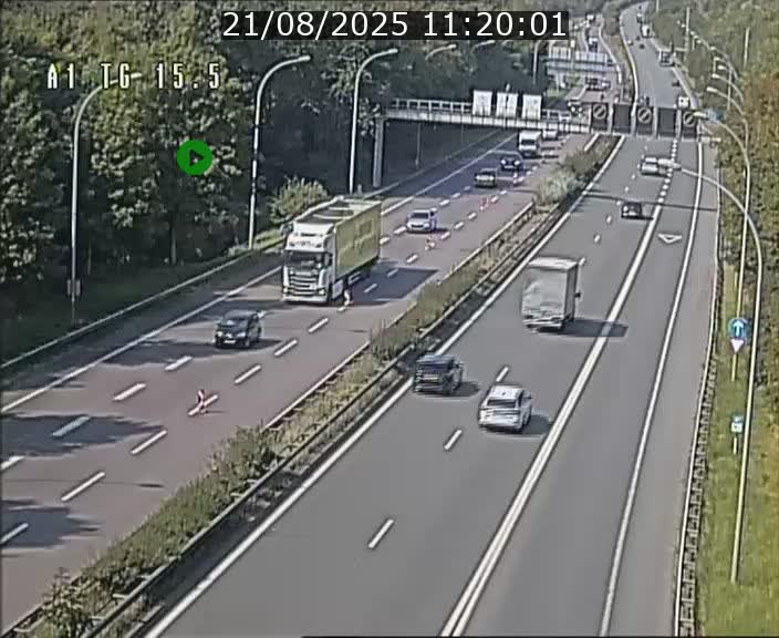 <h2>Traffic live webcam Luxembourg Munsbach - A1 direction Luxembourg - BK 15.5</h2>
