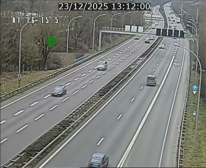 <h2>Traffic live webcam Luxembourg Munsbach - A1 direction Luxembourg - BK 15.5</h2>