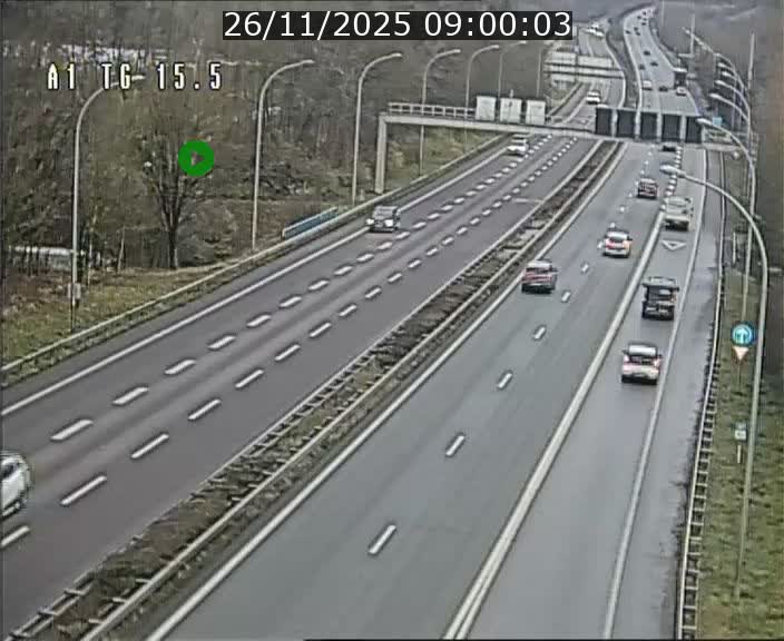 <h2>Traffic live webcam Luxembourg Munsbach - A1 direction Luxembourg - BK 15.5</h2>