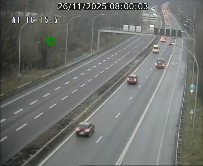<h2>Traffic live webcam Luxembourg Munsbach - A1 direction Luxembourg - BK 15.5</h2>