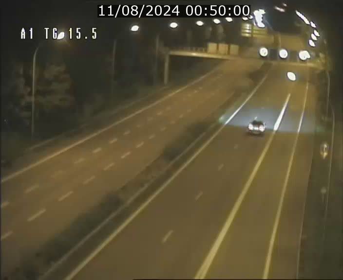 Traffic live webcam Luxembourg Munsbach - A1 direction Luxembourg - BK 15.5