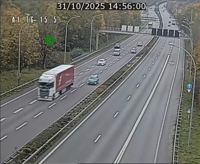 <h2>Traffic live webcam Luxembourg Munsbach - A1 direction Luxembourg - BK 15.5</h2>