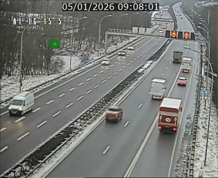 <h2>Traffic live webcam Luxembourg Munsbach - A1 direction Luxembourg - BK 15.5</h2>