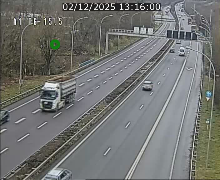 <h2>Traffic live webcam Luxembourg Munsbach - A1 direction Luxembourg - BK 15.5</h2>