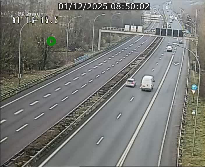<h2>Traffic live webcam Luxembourg Munsbach - A1 direction Luxembourg - BK 15.5</h2>