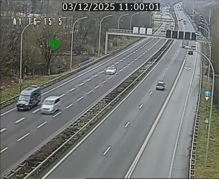 <h2>Traffic live webcam Luxembourg Munsbach - A1 direction Luxembourg - BK 15.5</h2>
