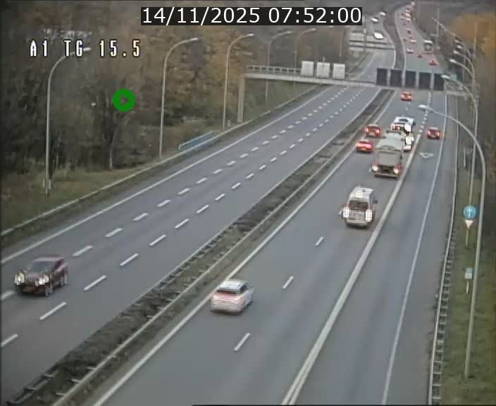 <h2>Traffic live webcam Luxembourg Munsbach - A1 direction Luxembourg - BK 15.5</h2>