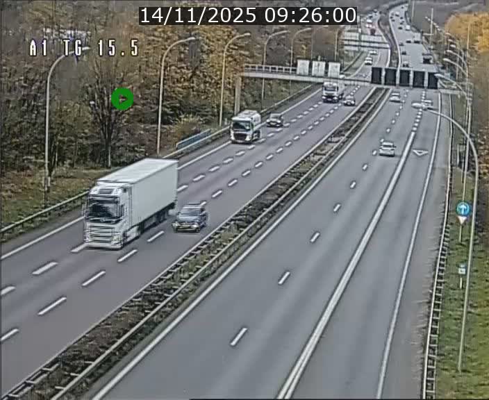 <h2>Traffic live webcam Luxembourg Munsbach - A1 direction Luxembourg - BK 15.5</h2>